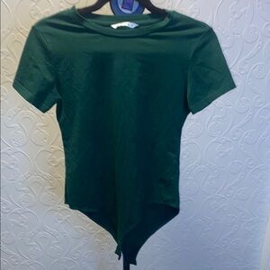 MangoPop Green  Fitted Bodysuit